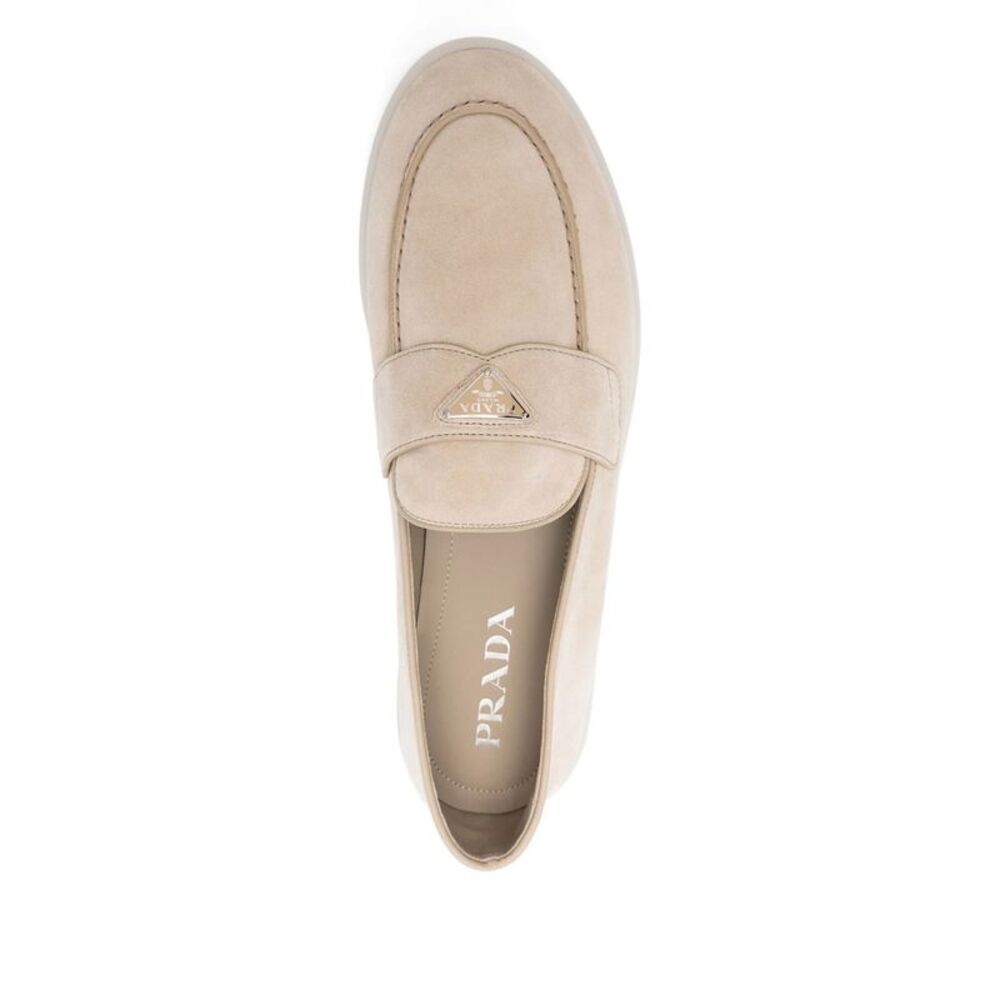 Prada Neutrals Loafers Men - Picture 2 of 4